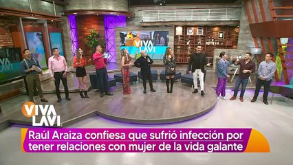 Raúl Araiza confiesa que sufrió infección con mujer de la vida galante