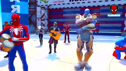 Spider-Man vs. Captain America GTAV Supercar Showdown - Epic Heroic Race! ️️