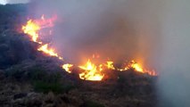 Decenas de evacuados por incendios forestales en el centro de Argentina