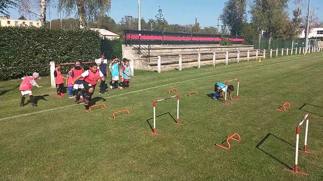 Entraînement école de foot