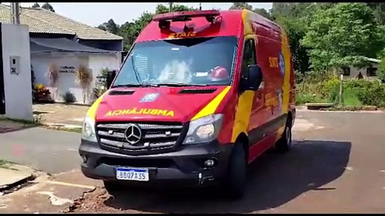 Siate é mobilizado para atender idosa que caiu da cadeira de rodas no bairro Canadá