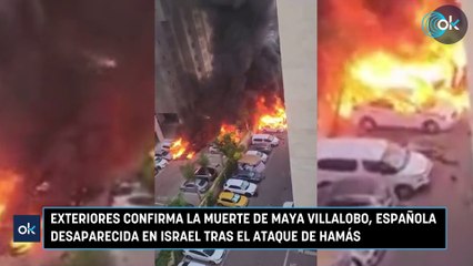 Exteriores confirma la muerte de Maya Villalobo, española desaparecida en Israel tras el ataque de Hamás