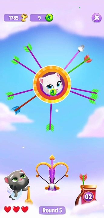 My Talking Tom 2. CUPID TOM