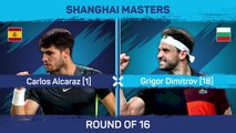 Dimitrov stuns Alcaraz in Shanghai