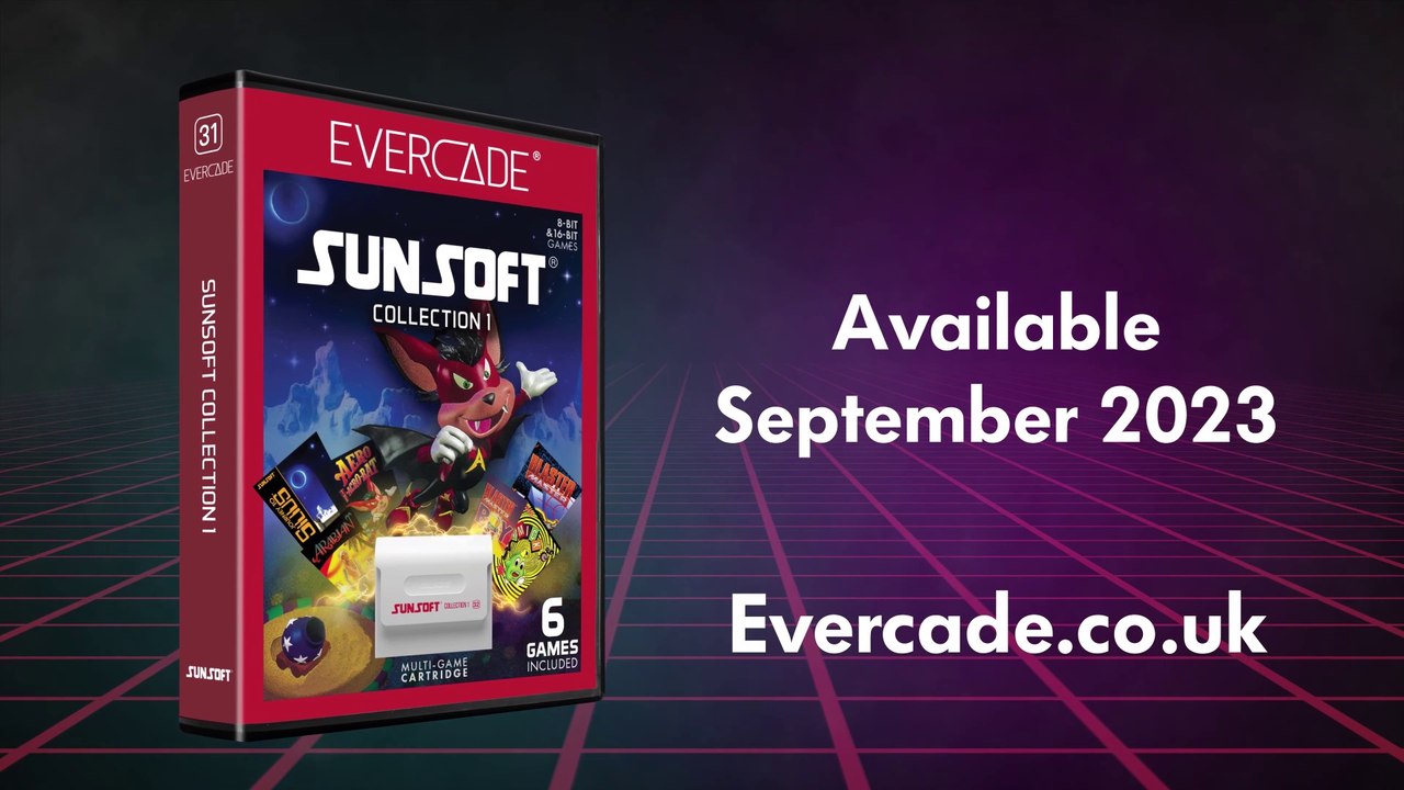 Evercade Sunsoft Collection 1 Trailer - Vídeo Dailymotion