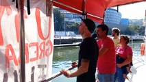 Dentro del barco en el que los profesores e investigadores de la Universidad del País Vasco denuncian la precariedad
