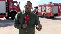 Çorlu Atatürk Havalimanı'nda Yangın Tatbikatı Gerçekleştirildi