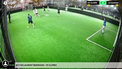 But de Laurent BERNHARD - FC CLOPES