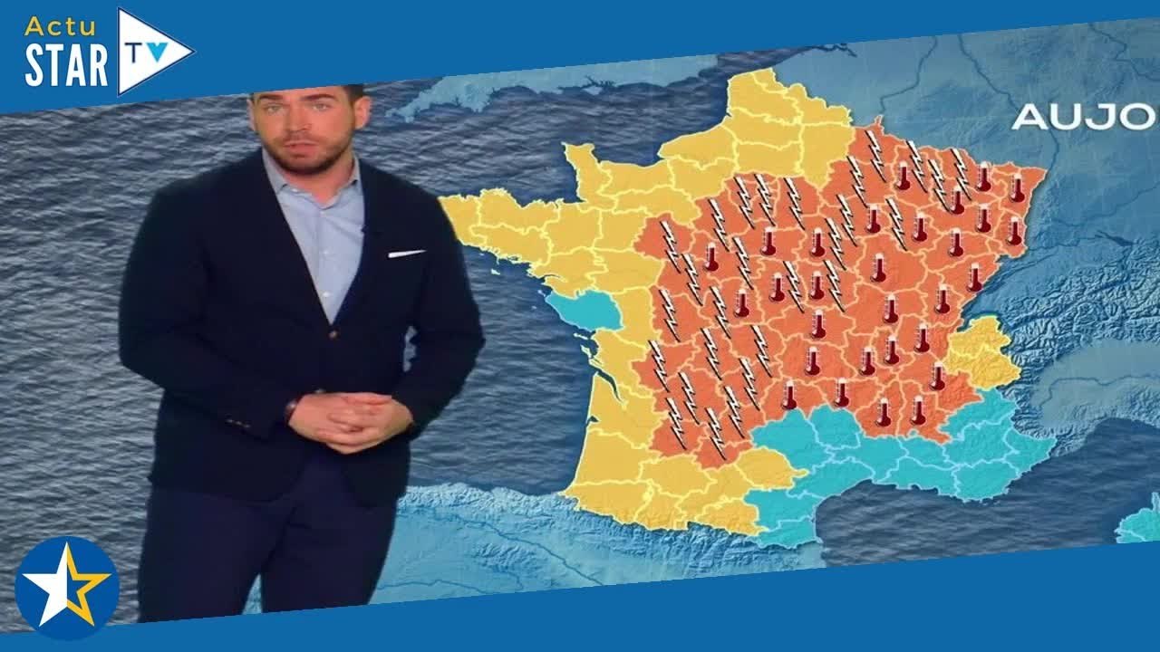 Evelyne Dhéliat absente : Ange Noiret la remplace au pied levé et fait sa première météo