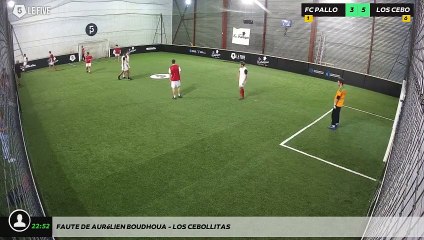 Faute de Aurélien BOUDHOUA - LOS CEBOLLITAS