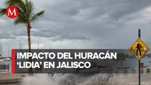 Huracán 'Lidia' se degrada tras tocar tierra en el Pacífico de México