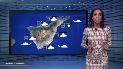 La previsión del tiempo en Canarias para el 12 de octubre de 2023, en Atlántico Televisión.
