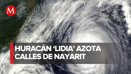 Muere una persona en Nayarit tras el paso de Huracán 'Lidia'