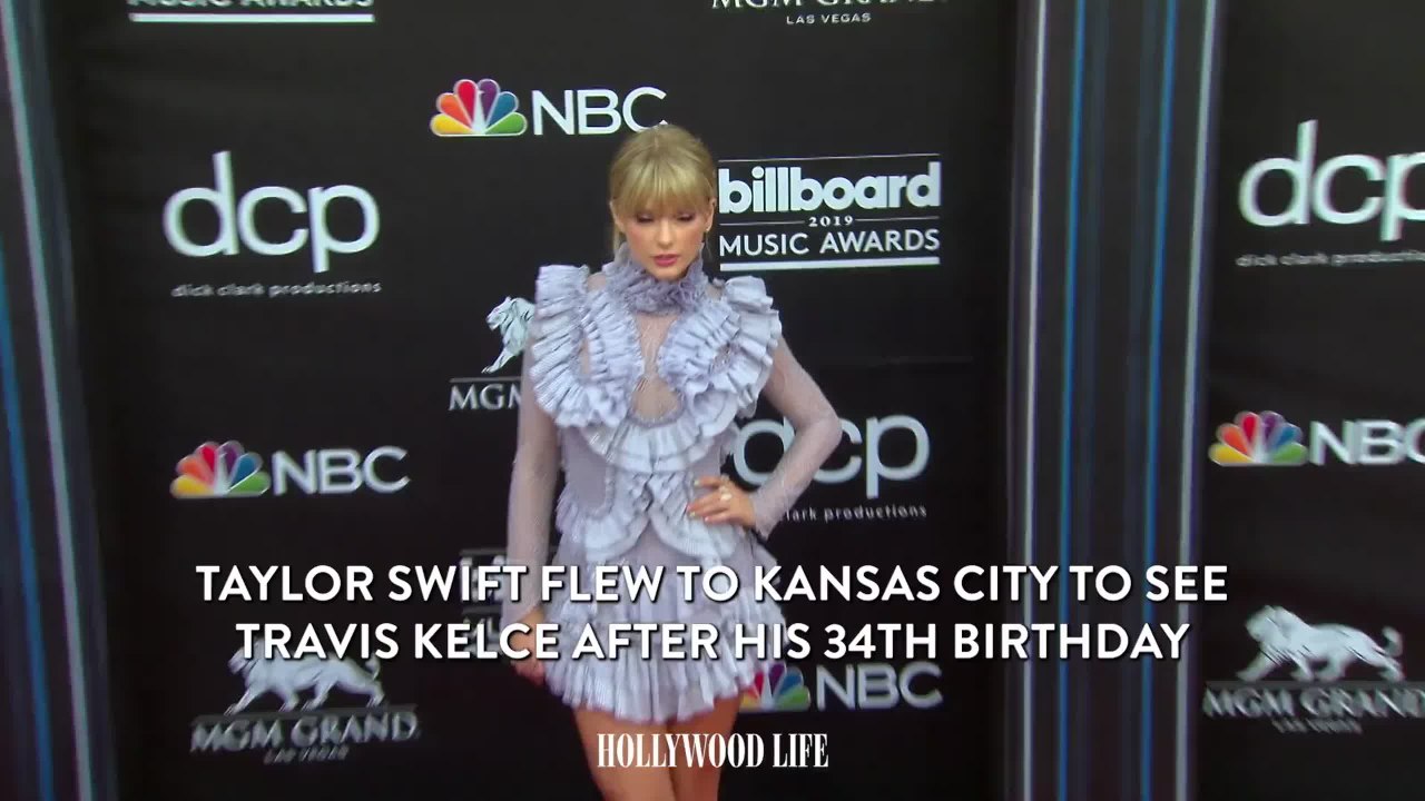 Taylor Swift Flew to Kansas City to See Travis Kelce After His 34th Birthday