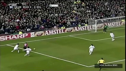 من الذاكرة _ مان يونايتد وميلان _ذهاب دور ال16_موسم 2004-2005_تعليق عصام الشوالى _جودة عالية