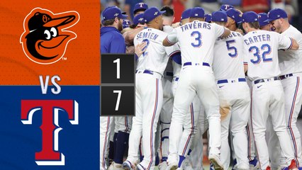 Resumen Orioles de Baltimore vs Rangers de Texas | MLB 10-10-2023