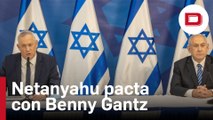 Netanyahu forma un gobierno de emergencia junto a Gantz, líder opositor y exjefe del Ejército