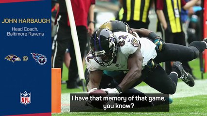 Ravens hoping to banish memories of 2017 rout in London
