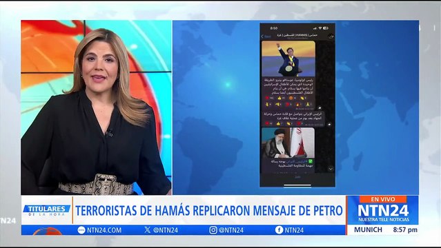 Cuestionamientos a Petro por citación de Hamás