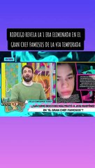 Primero eliminado de "El Gran Chef: Famosos"