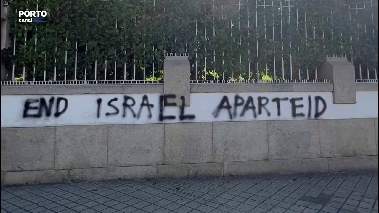 Sinagoga da Comunidade Israelita do Porto vandalizada durante a noite