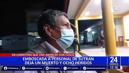 Sutran: inspectores agredidos por vándalos serán trasladados a Lima