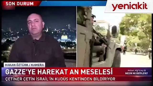 Canlı yayına Kudüs hassasiyeti damga vurdu: İsrail'in Kudüs kenti diye bir kent yok