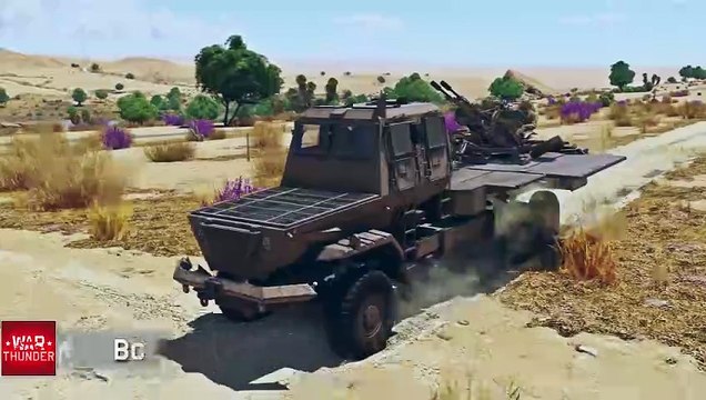 Bosvark: South African SPAA Coming to War Thunder in Fire and Ice update!