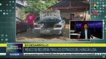 México se recupera tras estragos provocados por el huracán Lidia