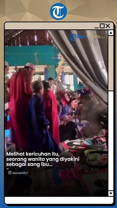 Ibu Histeris Lihat Bayinya Nyaris Terinjak Para Tamu yang Berebut Makanan di Tasyakuran Anak