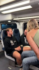 Woman on Train Accosts German Tourists