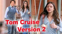 'Tom Cruise Version 2!' Tom was excited by boos from fans when Suri Cruise accompanied him