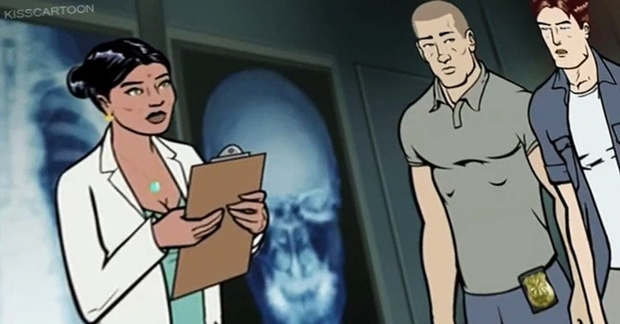Archer kisscartoon hotsell