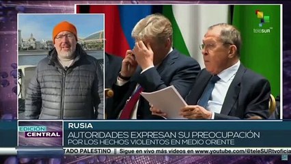 Rusia: Autoridades expresan su preocupación por los hechos violentos en Medio Oriente