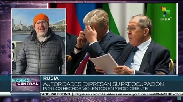 Rusia: Autoridades expresan su preocupación por los hechos violentos en Medio Oriente