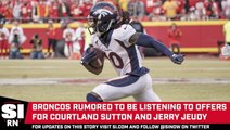 Report: Broncos Open to Trading Courtland Sutton, Jerry Jeudy