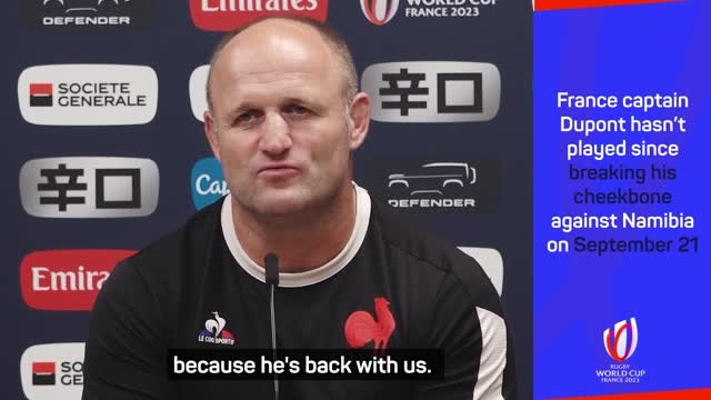 France assistant coach reveals Dupont is back in training