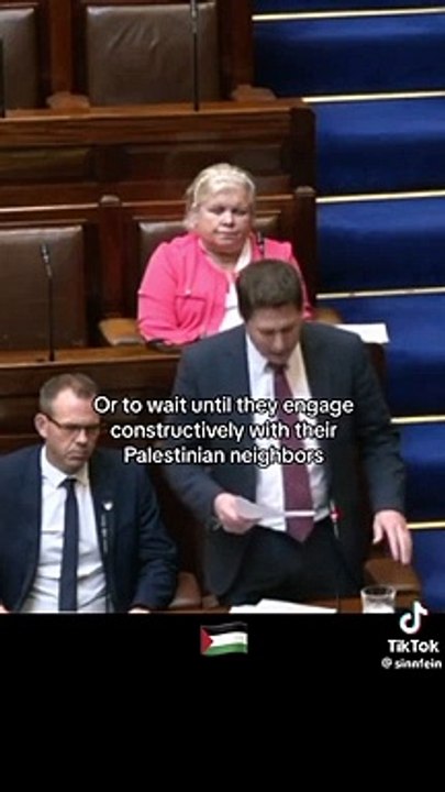 MINISTER FROM IRELAND EXPLAINS ISRAEL VIOLATES INTERNATIONAL LAW ON A DAILY BASIS #FreeGaza #ireland ⭐✌ #gaza #Isarael #FreeGaza #FreePalastine #طوفان_الاقصى_ #IsraelTerrorists