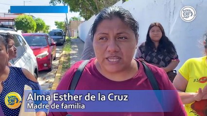 Por falta de maestro más de 30 alumnos de la primaria Cuauhtémoc en Cosoleacaque permanecen sin clases