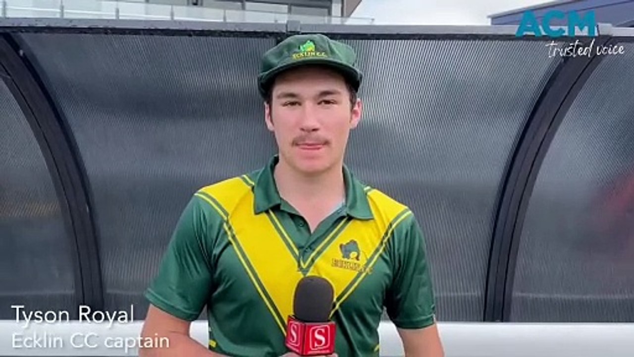 Ecklin cricket captain Tyson Royal