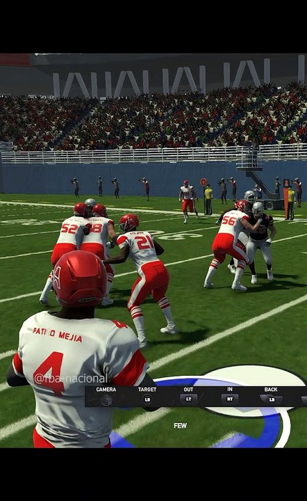 Quien se va a apuntar para una reta? no es madden  pero esta genial jugar con los los mejores de equipo de la onefa #onefa #touchdown #highlights #collegefootball
