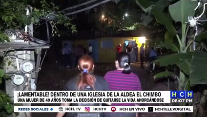¡Lamentable! Mujer toma una decisión irreversible dentro de una iglesia en El Chimbo, FM