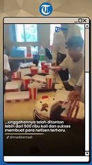 Viral Momen Haru Seorang Anak yang Beri Kejutan ke Ibunya saat Bekerja di Restoran Siap Saji
