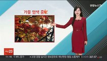 [날씨톡톡] 단풍 물드는 가을…전국 맑고 일교차 커, 주말 전국 비