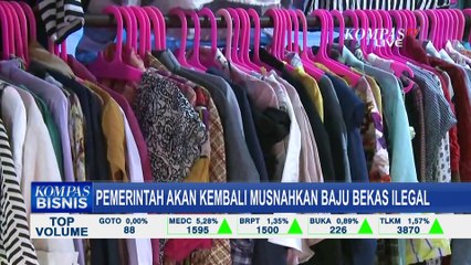 Pemerintah Akan Kembali Musnahkan Baju Bekas Ilegal Senilai Rp 40 Miliar