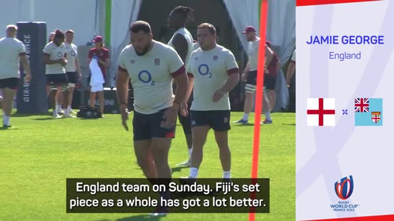 Jamie George hopes England's line out pigs can feast on Fiji