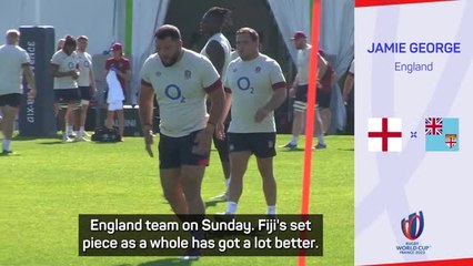 Télécharger la video: Jamie George hopes England's line out pigs can feast on Fiji