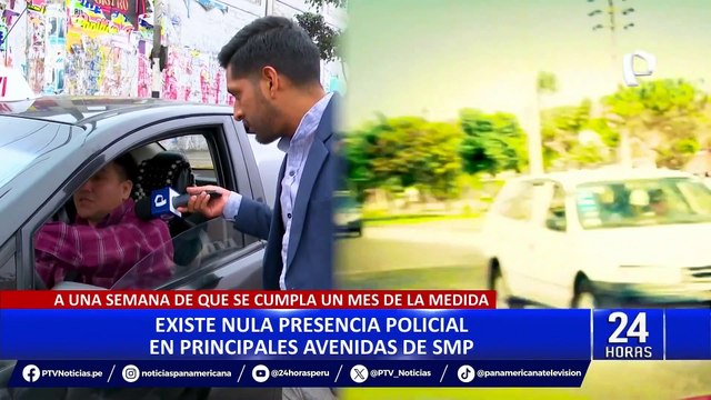 San Martín de Porres: bujieros asaltan a conductores aprovechando el tráfico