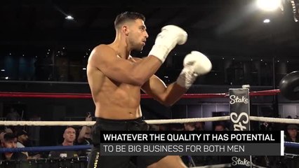 KSI and Fury get ready for potentially lucrative showdown