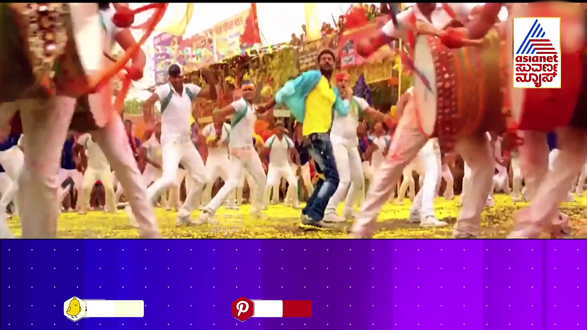 ಹುಲಿ ಕುಣಿತದಲ್ಲಿ ಡ್ಯಾನ್ಸ್ ಕಿಂಗ್ ಕಮಾಲ್: ಶಿವಣ್ಣನ ಜತೆ ಪ್ರಭುದೇವ ಮಸ್ತ್ ಡ್ಯಾನ್ಸ್‌ !